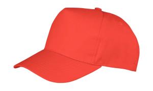 5 panelová šiltovka so zahnutým šiltom Boston, 400 Red