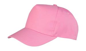 5 panelová šiltovka so zahnutým šiltom Boston, 419 Pink