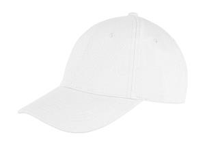 6-panelová šiltovka z bavlny Memphis, 000 White