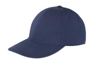 6-panelová šiltovka z bavlny Memphis, 200 Navy
