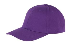 6-panelová šiltovka z bavlny Memphis, 349 Purple