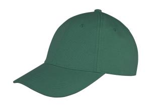 6-panelová šiltovka z bavlny Memphis, 540 Bottle Green